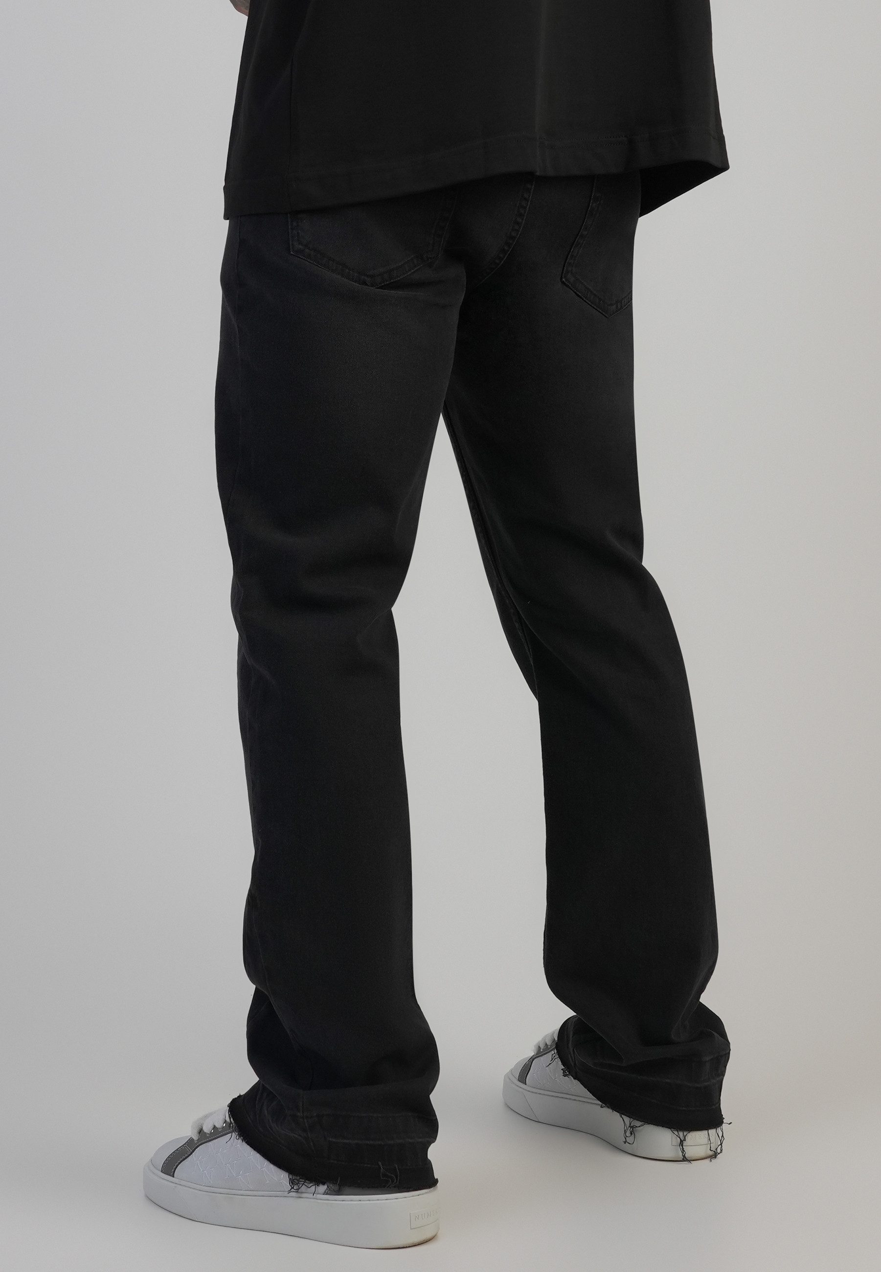 Siksilk Regular-fit-Jeans SikSilk Herren Flare Fit Jeans