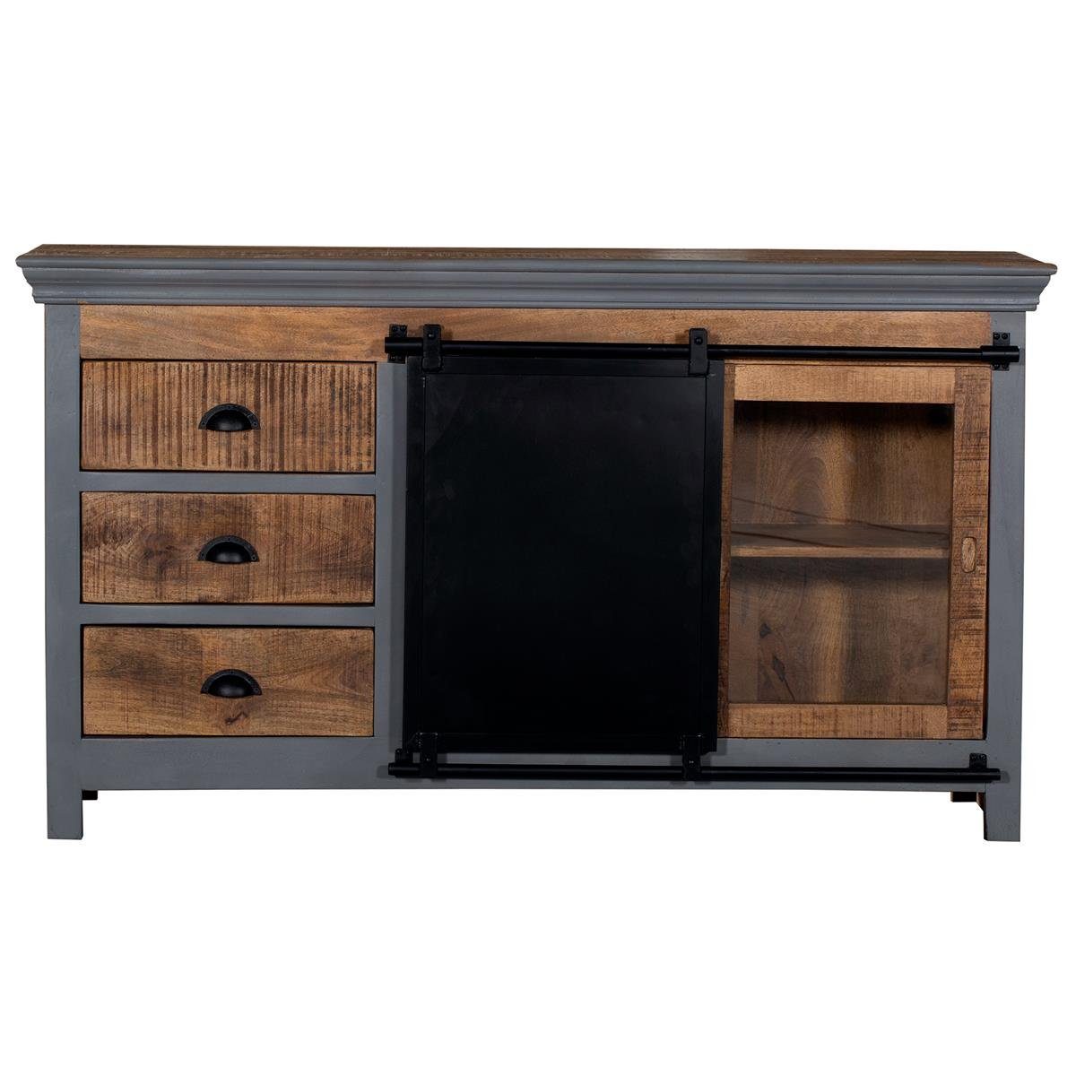 baario Sideboard »Sideboard HOLB 150cm«, massiv Mangoholz Kommode