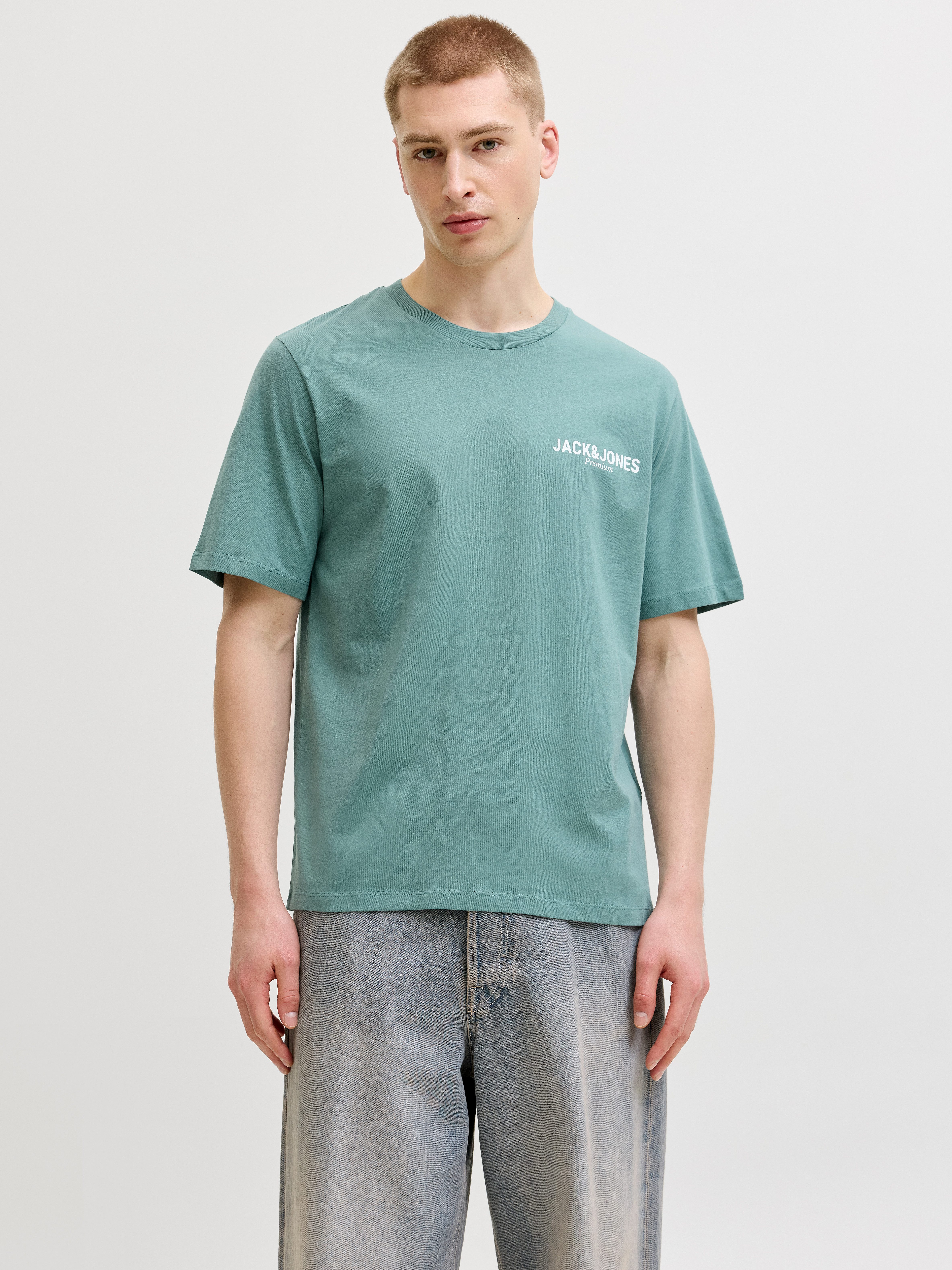 Jack & Jones Rundhalsshirt JPRBLAOSCAR SS TEE FST 3PK MP (Packung, 3-tlg) – Bild 4 von 5