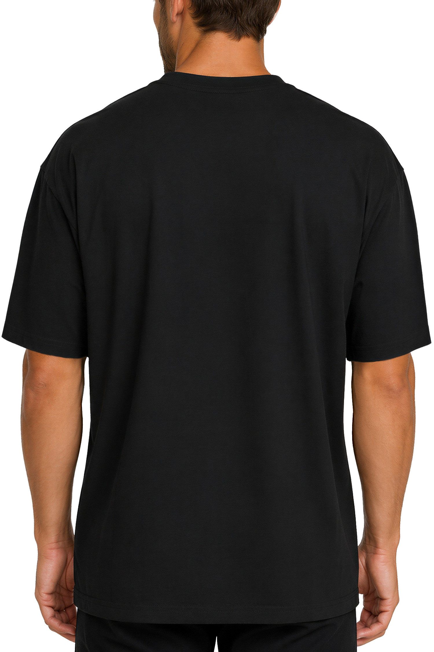 Reichstadt Oversize-Shirt Herren Relaxed Fit Kurzarmshirt 24RS058 in kräftigen Farben