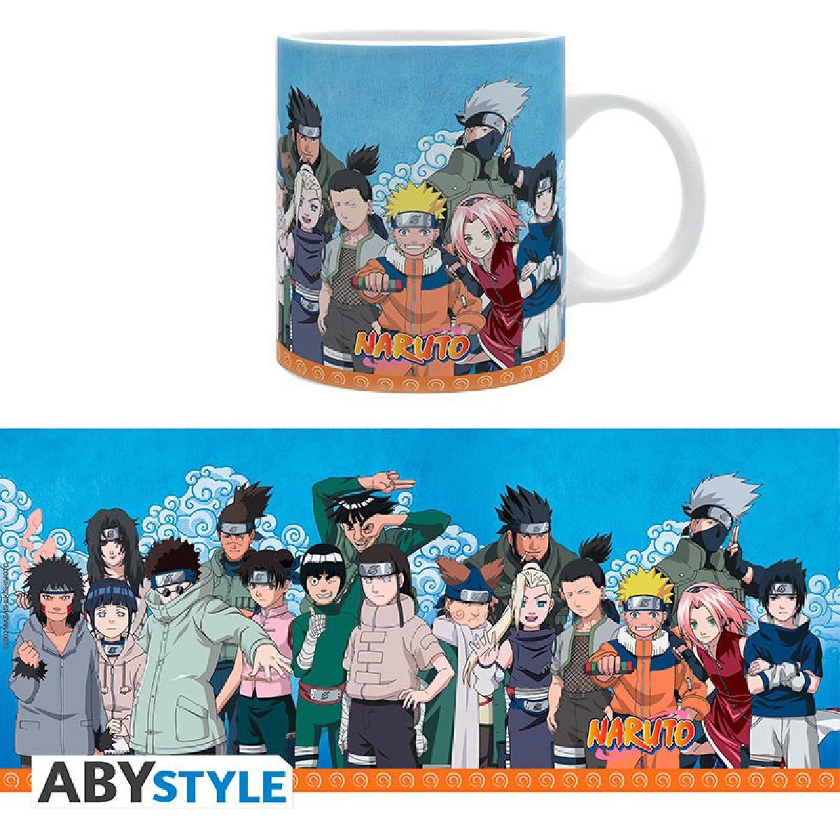 Naruto Konoha Tasse Tasse Genin ABYstyle Shippuden