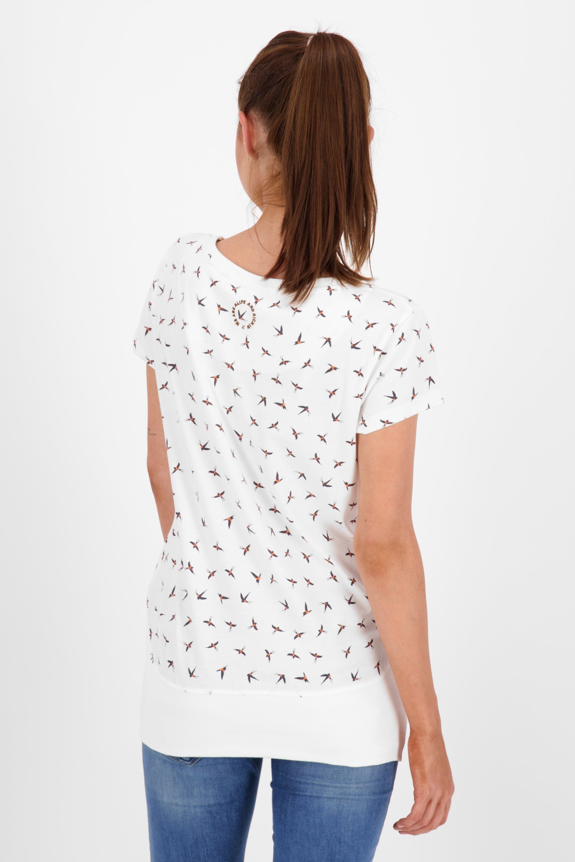 CocoAK & Damen T-Shirt Alife Kickin T-Shirt white