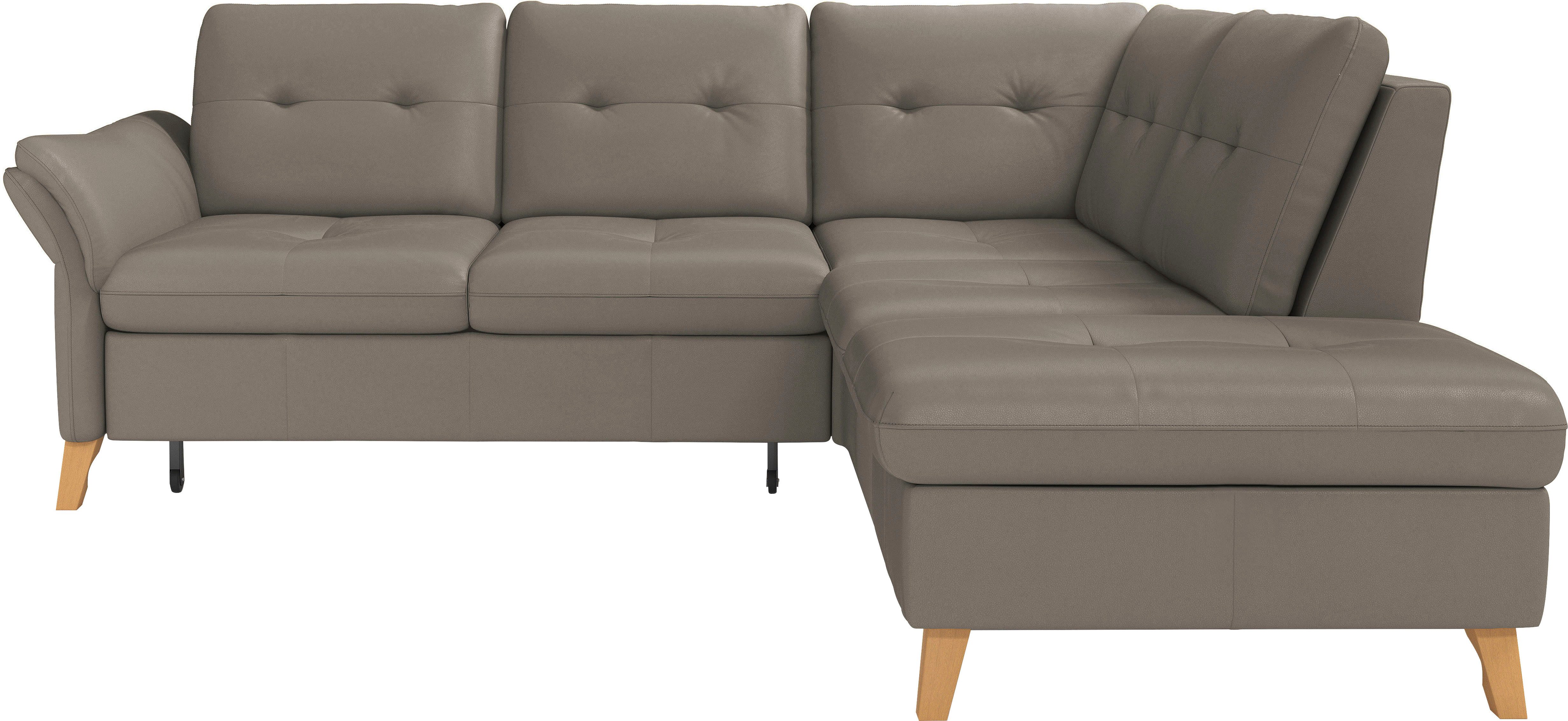 sit&more Ecksofa "Göteborg" Sitztiefenverstellung und Federkern, wahlweise günstig online kaufen