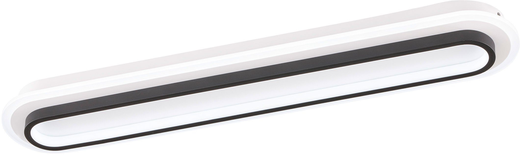 FISCHER & HONSEL LED integriert, Blithe, Warmweiß LED Deckenleuchte fest Dimmfunktion