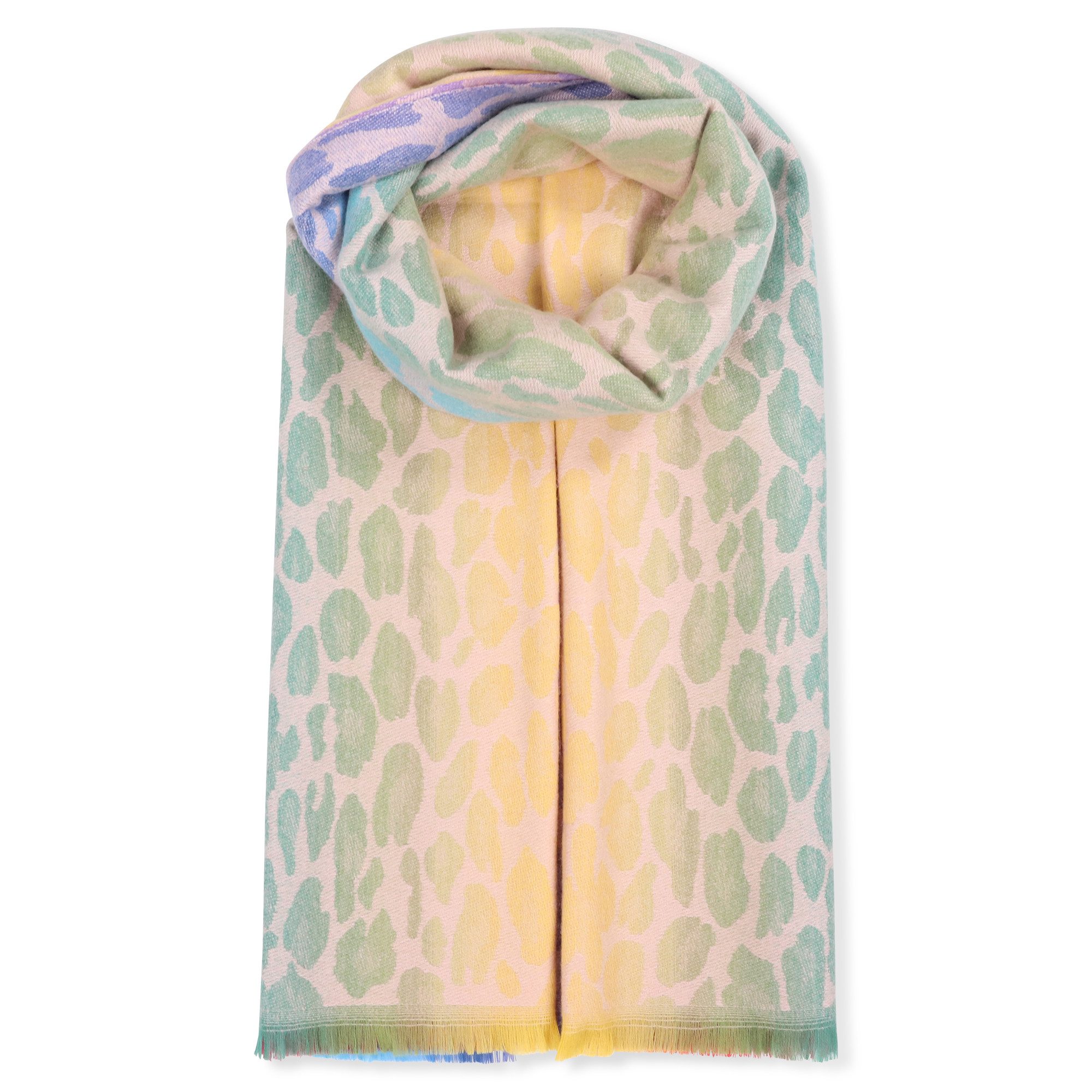 malito more than fashion Modeschal Fashion-Schal Mix S606, modische Stola in Stern, Herz, Leo, Ornament Print
