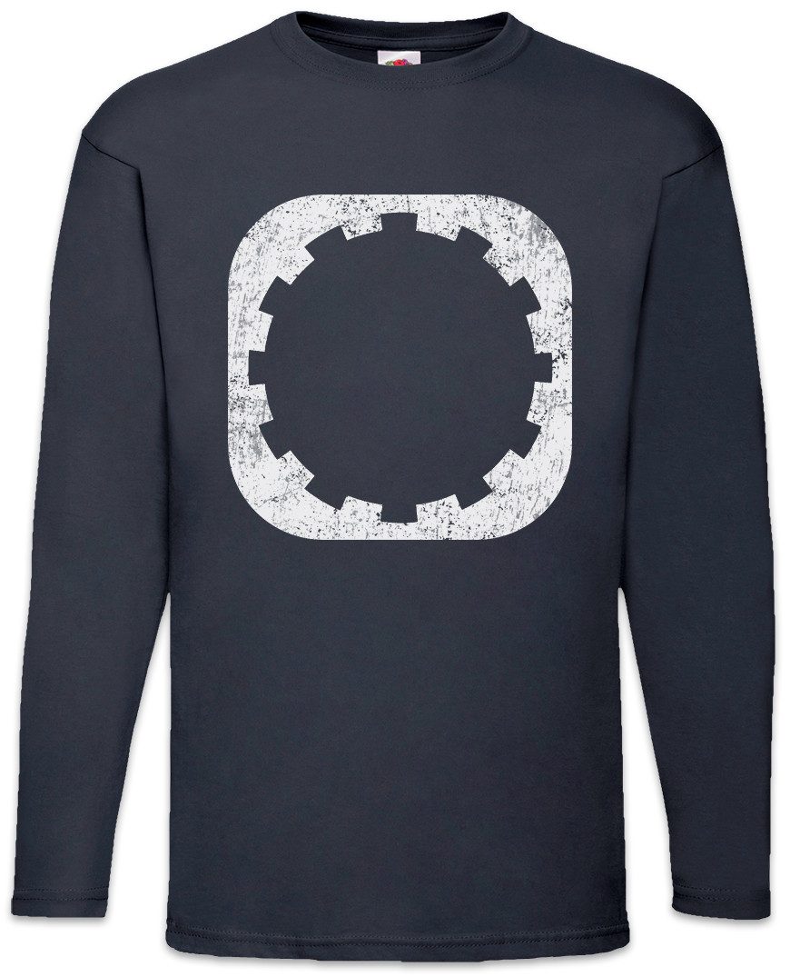Langarmshirt Engine Gear Langarm T-Shirt Race Rally Car Auto Driver Racer Biker