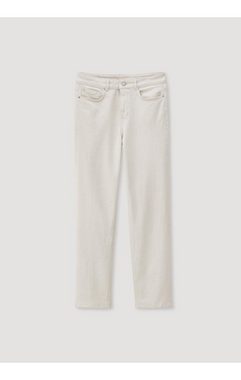 Hessnatur 5-Pocket-Jeans BEA High Rise Straight aus Bio-Denim mit Hanf (1-tlg)