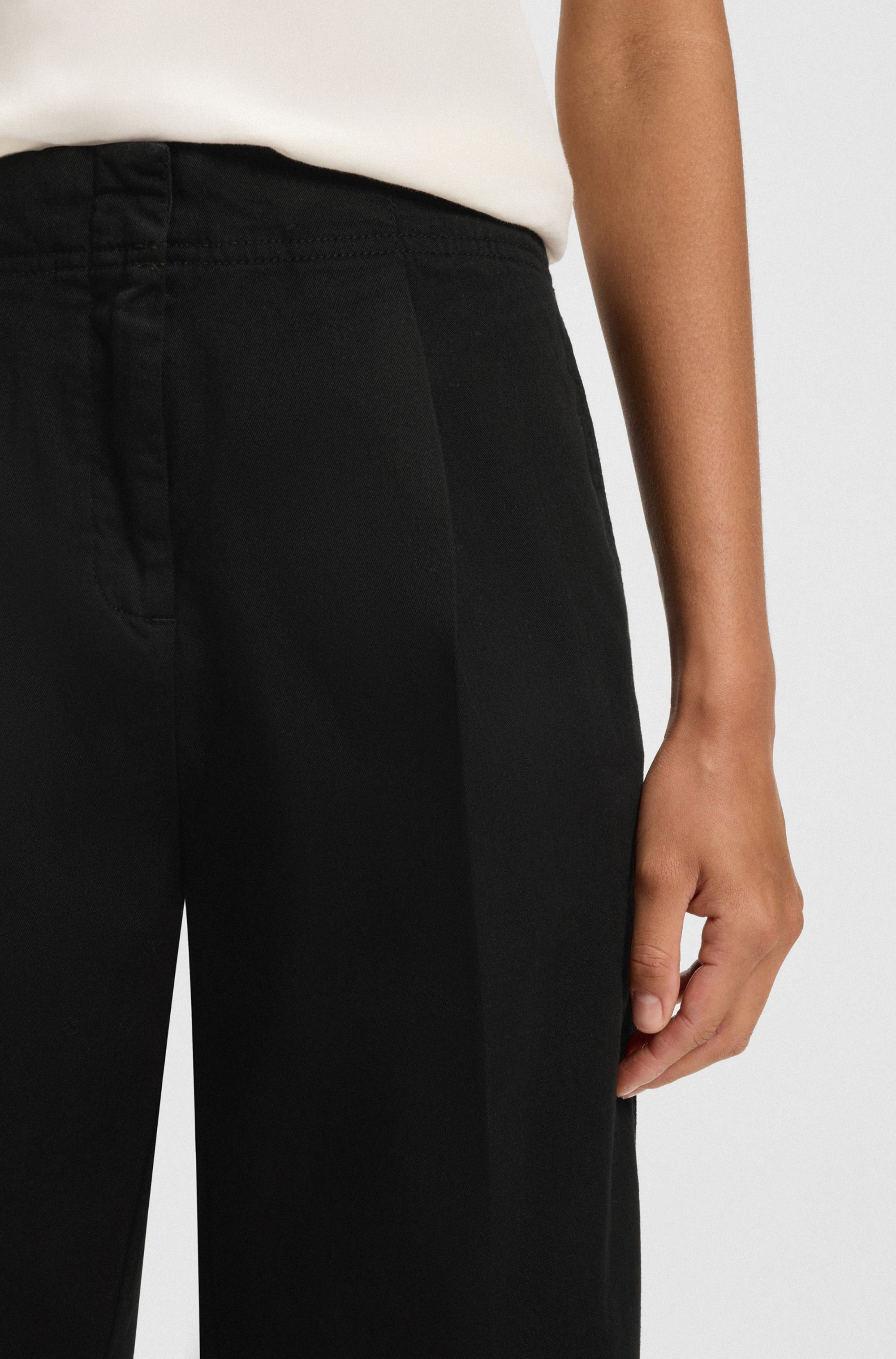BOSS ORANGE Chinohose Taquina Premium Damenmode günstig online kaufen