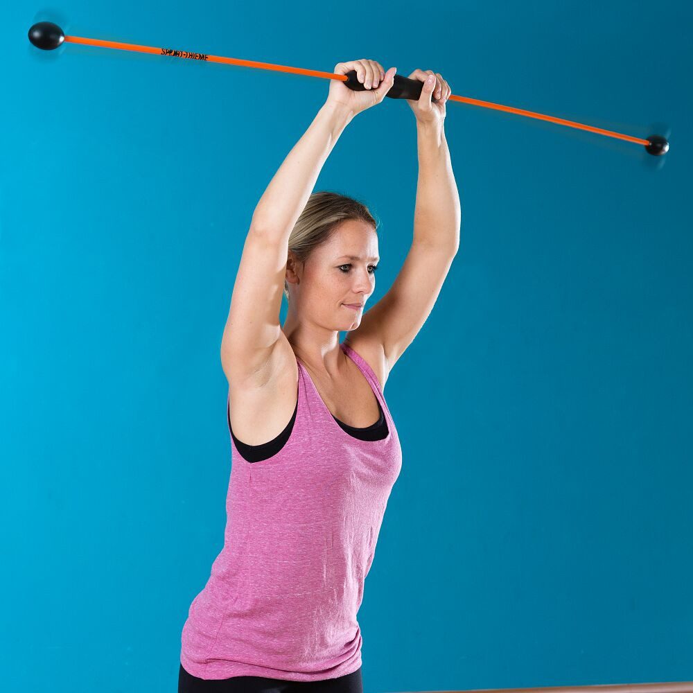 Sport-Thieme Swingstick Schwingstab Fitness, Durchgängiger Stab mit sehr gutem Schwungverhalten