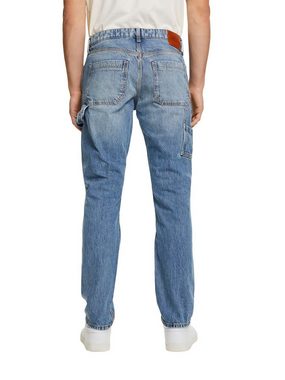 Esprit Straight-Jeans Gerade Carpenter Jeans mit mittelhohem Bund