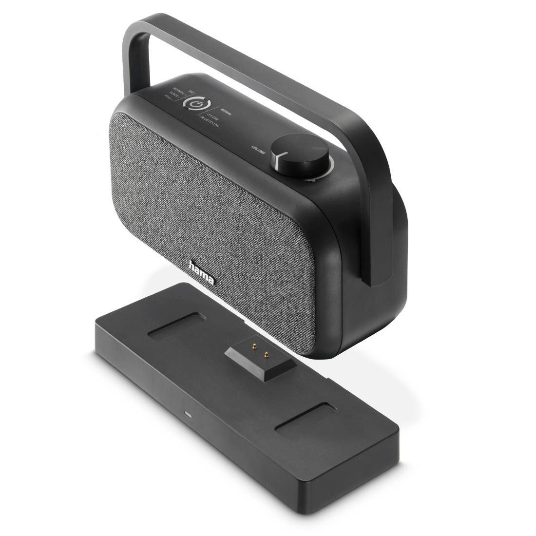 Hama Kabelloser TV-Lautsprecher (Funklautsprecher 2,4GHz, Voice-Mode, 2x5W) Lautsprecher (Bluetooth)