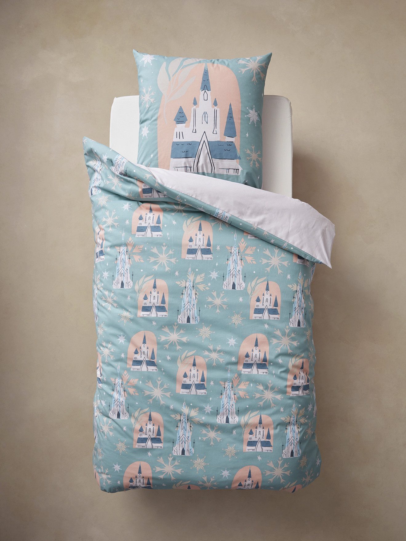 vertbaudet Bettbezug Kinder Bettwäsche-Set Disney DIE EISKÖNIGIN