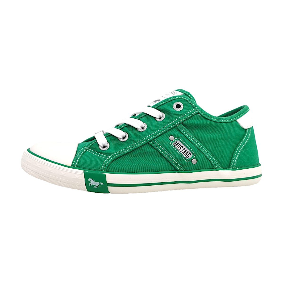 Mustang Shoes Leinenschuh Schnürschuh günstig online kaufen