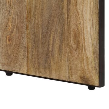 vidaXL Sideboard Sideboard 120 x 30 x 75 cm Mango-Massivholz (1 St)
