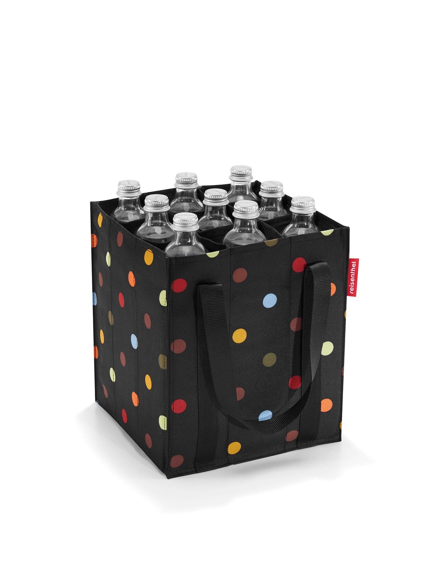 bottlebag Flaschenkorb bottlebag, dots Flaschenträger Einkaufstasche Flaschentasche REISENTHEL® Flaschenkorb