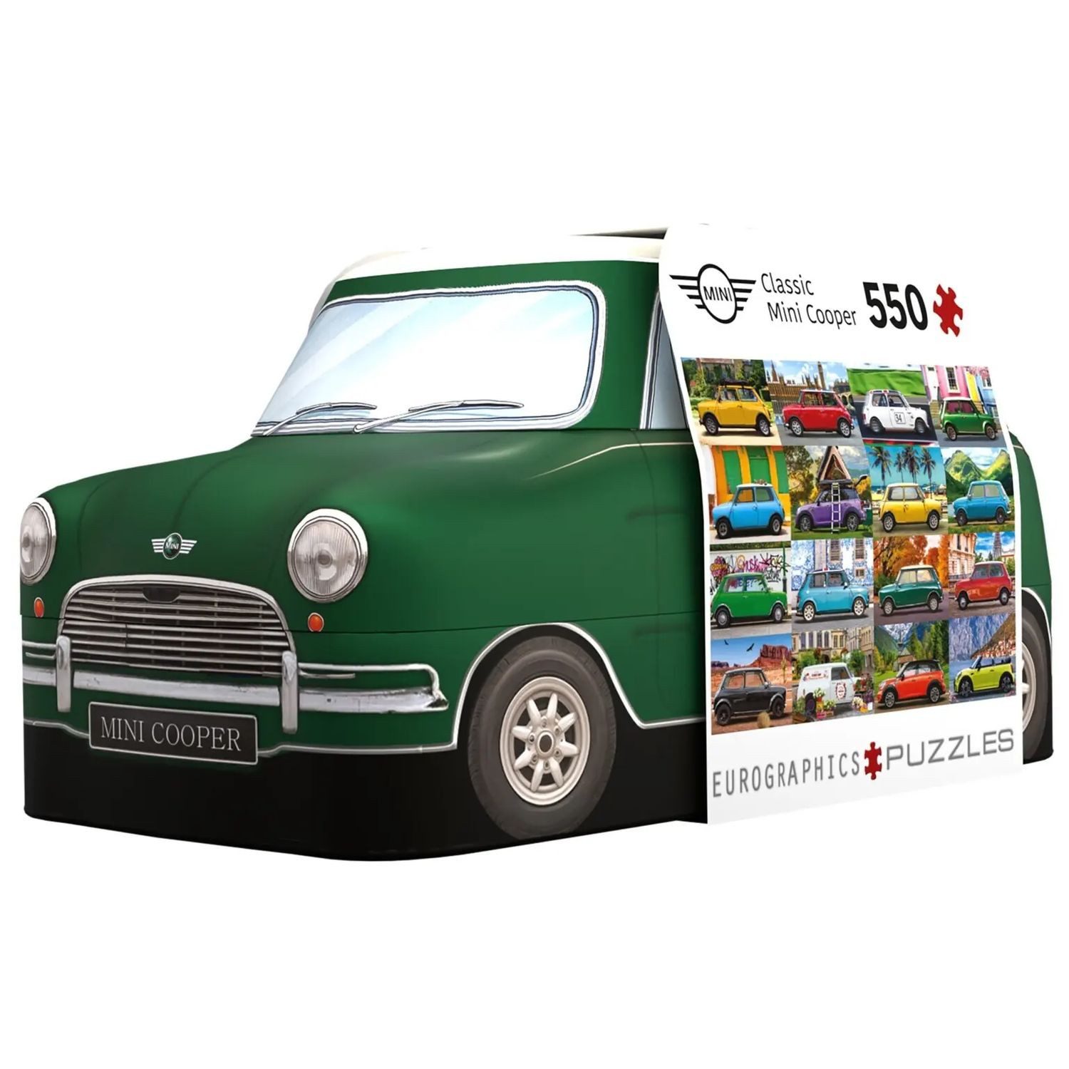 EUROGRAPHICS Puzzle Klassischer Mini Cooper, 599 Puzzleteile