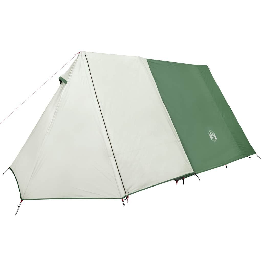 vidaXL Kuppelzelt Campingzelt 3 Personen Grün Wasserfest, (1 tlg)