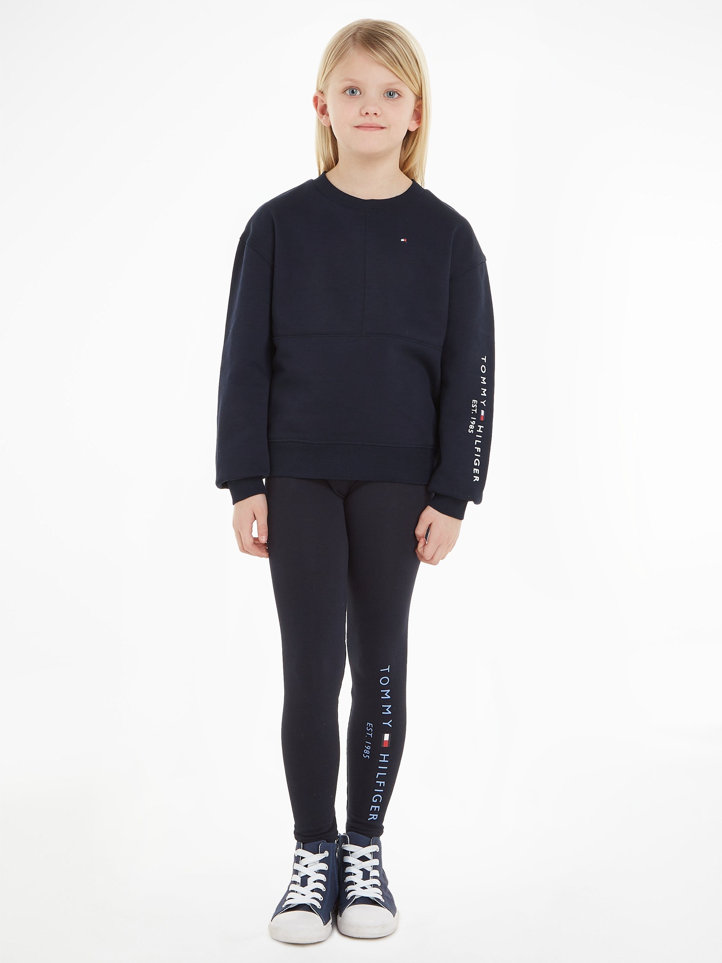 Tommy Hilfiger Sweatshirt ESSENTIAL HWK CN LEGGING SET (2-tlg)