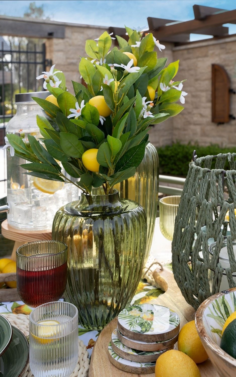 casa NOVA Glas GARBRIELLA, 465 ml Fassungsvermögen, Transparent, Glas, mit Rillenschliff