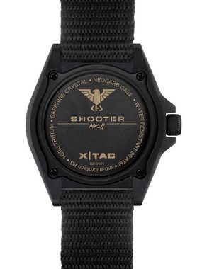 KHS Schweizer Uhr Shooter MKII XTAC Schwarz