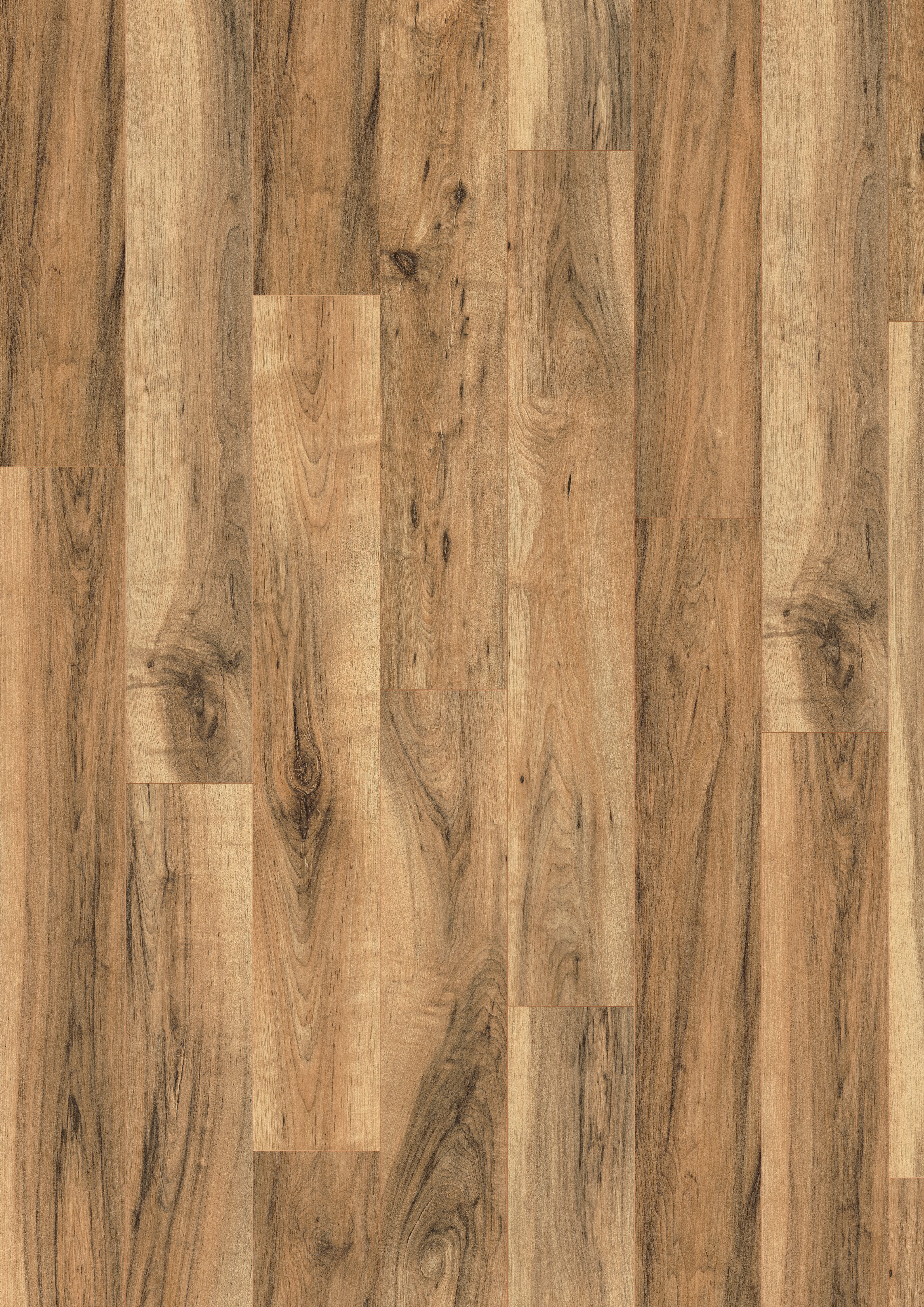 EGGER Laminat NatureSense Aqua EL1071 Perganti Nussbaum braun, (8mm, 1,995qm), Wasserbeständig & Praktisch