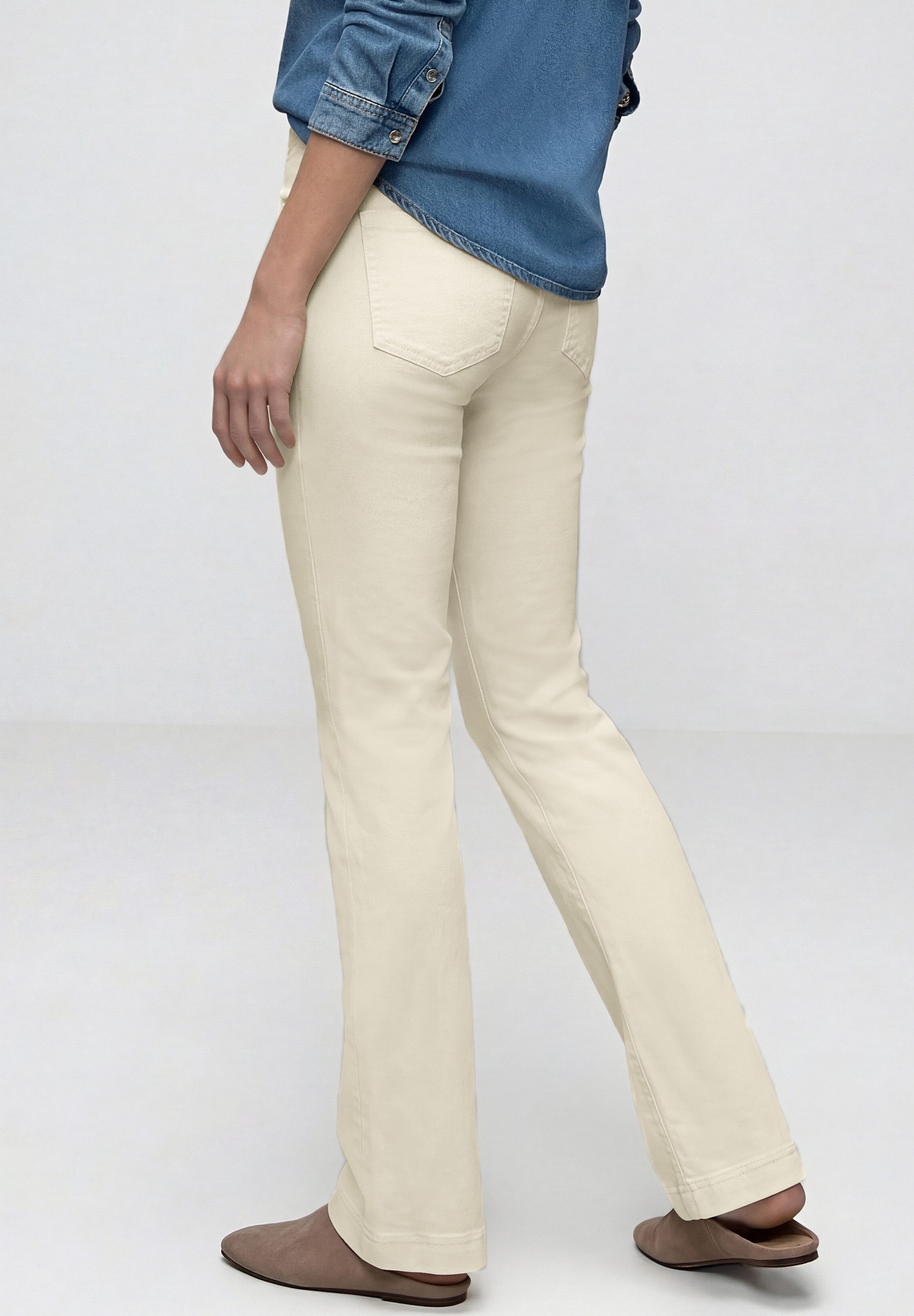 STREET ONE Slim-fit-Jeans High Waist