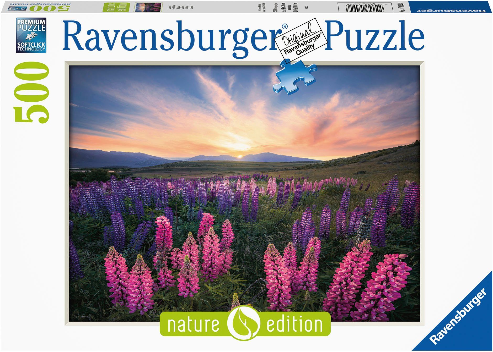 Ravensburger Puzzle Lupinen, 500 Puzzleteile, Made in Germany; FSC®- schützt Wald - weltweit