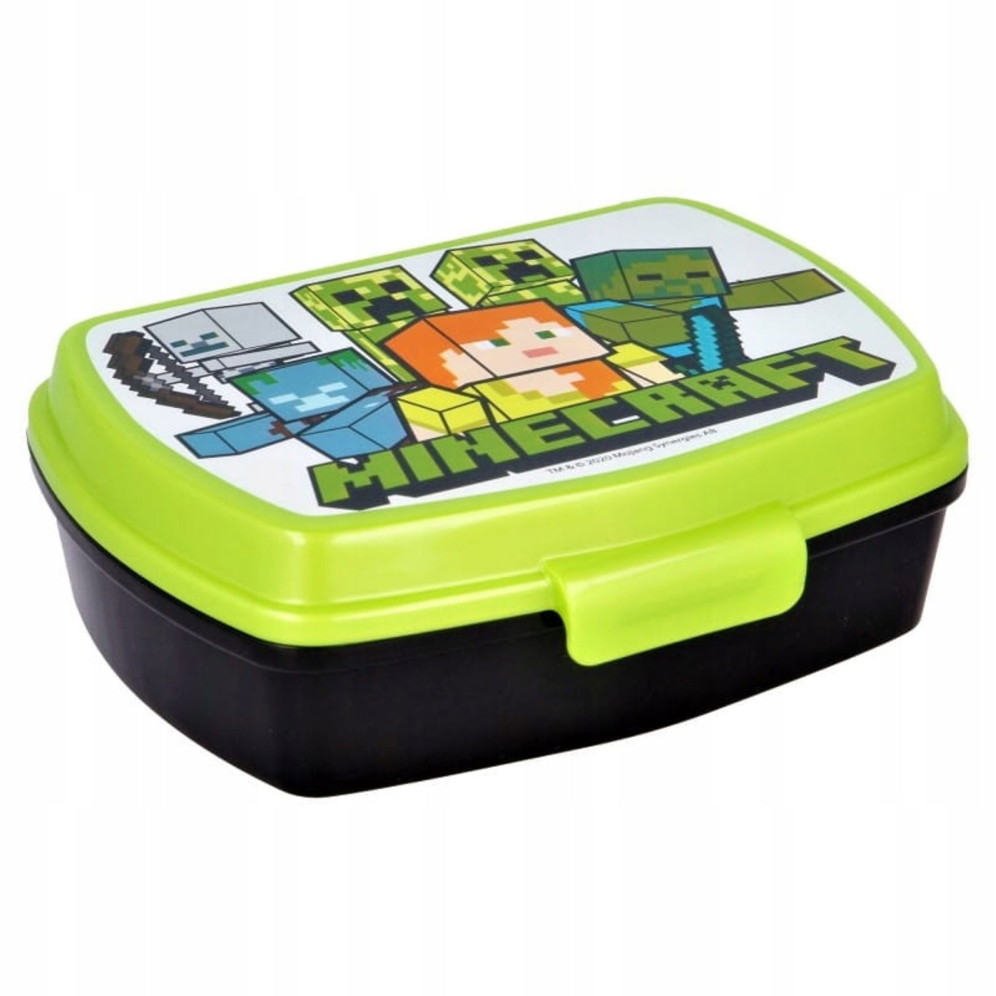 Festivalartikel Lunchbox Minecraft Lunchbox + Trinkflasche Set, 400ml