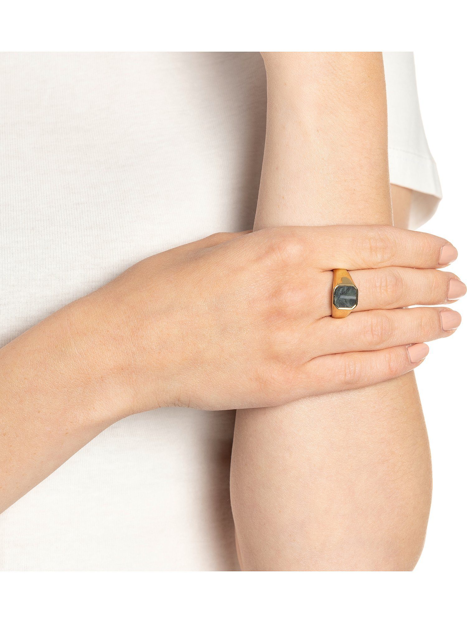 LEONARDO Fingerring Leonardo Damen-Damenring Edelstahl