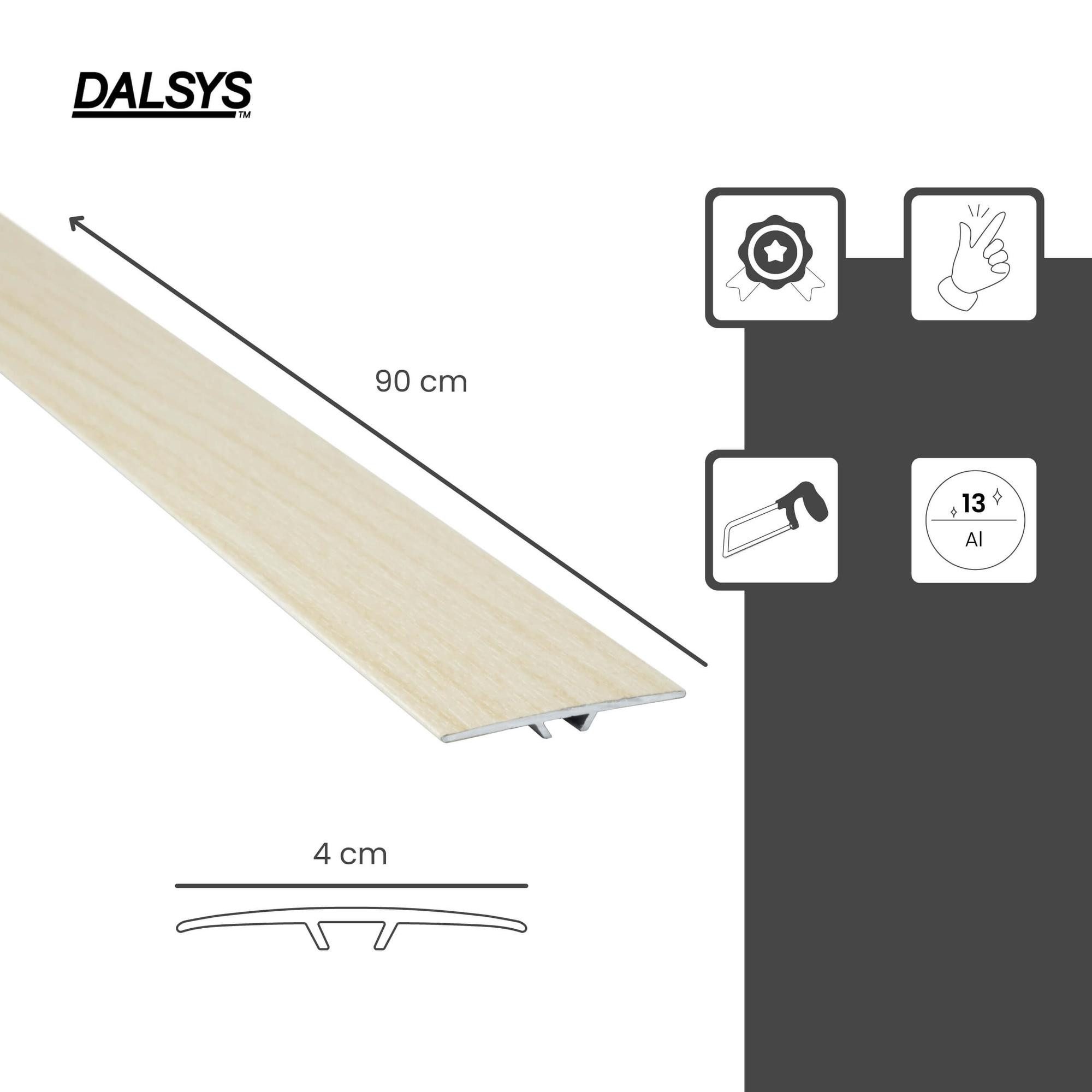 Dalsys Übergangsprofil (Aluminium, 1-St), Bodenleiste zum günstig online kaufen