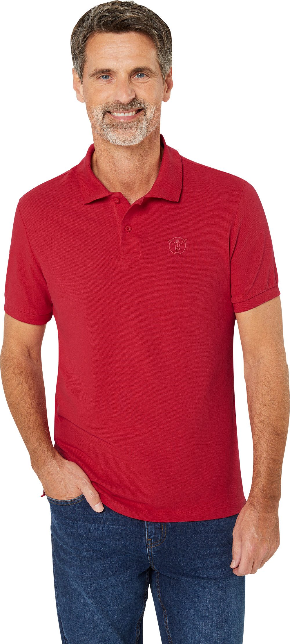 Chiemsee Poloshirt aus reinem Baumwoll-Piqué