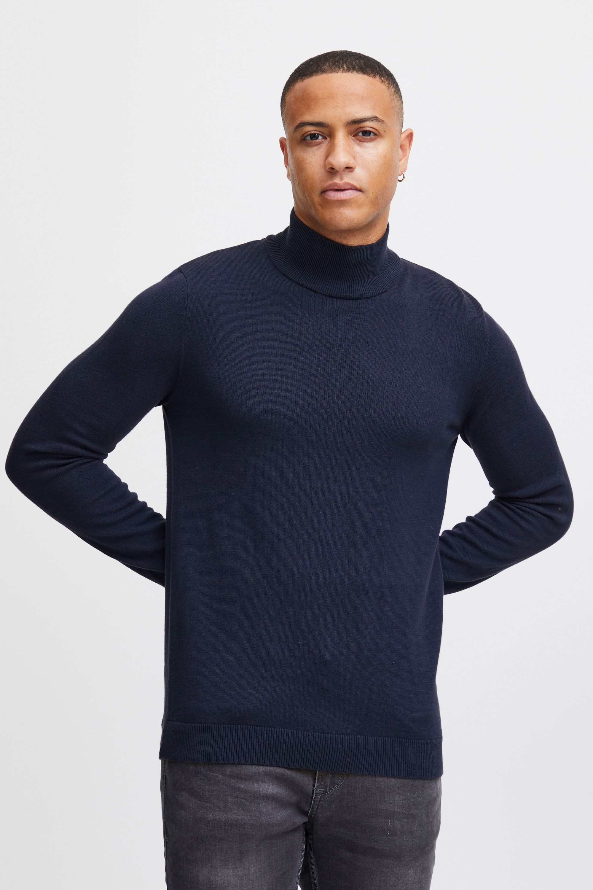 !Solid Rollkragenpullover SDAgrio Rollkragenpulli mit abgesetztem günstig online kaufen