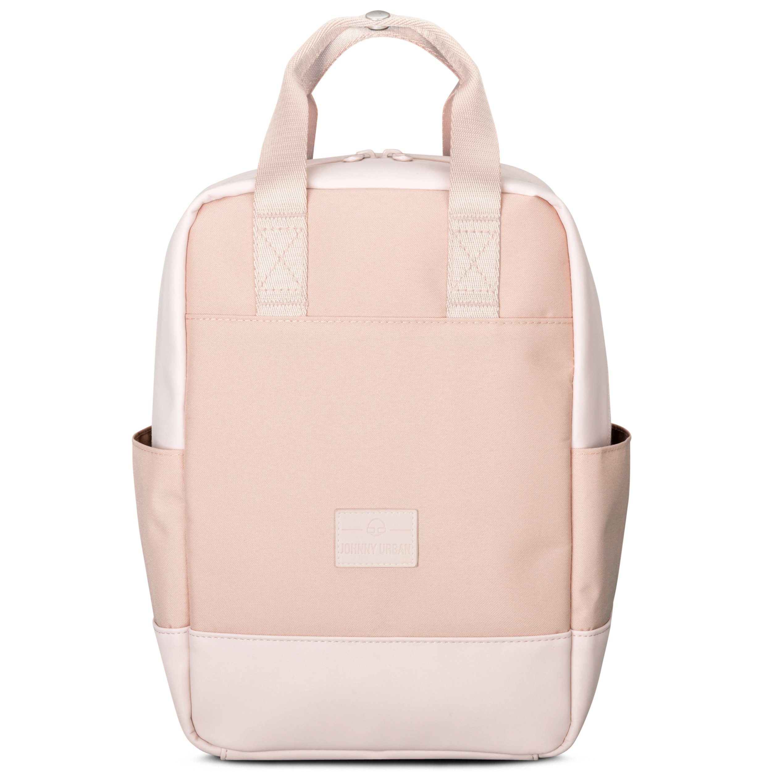 Cityrucksack Tabletfach, Daypack, Rucksack SMALL Damen, Wasserabweisend Rosa Tagesrucksack, Mini Urban JONA Johnny