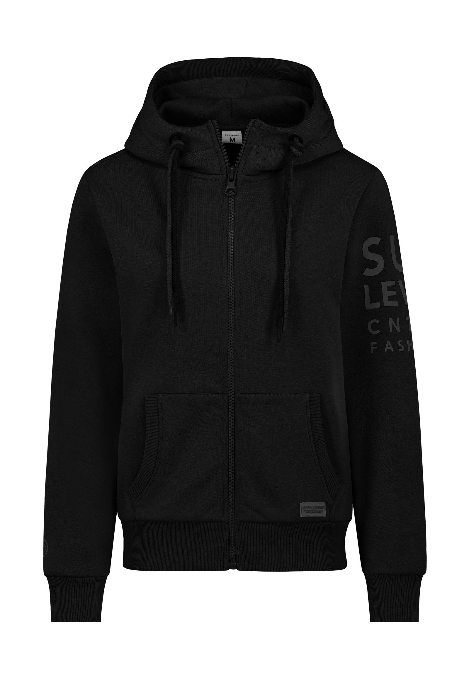 Kapuzensweatjacke Damen Jacke mit Prints und Kapuze