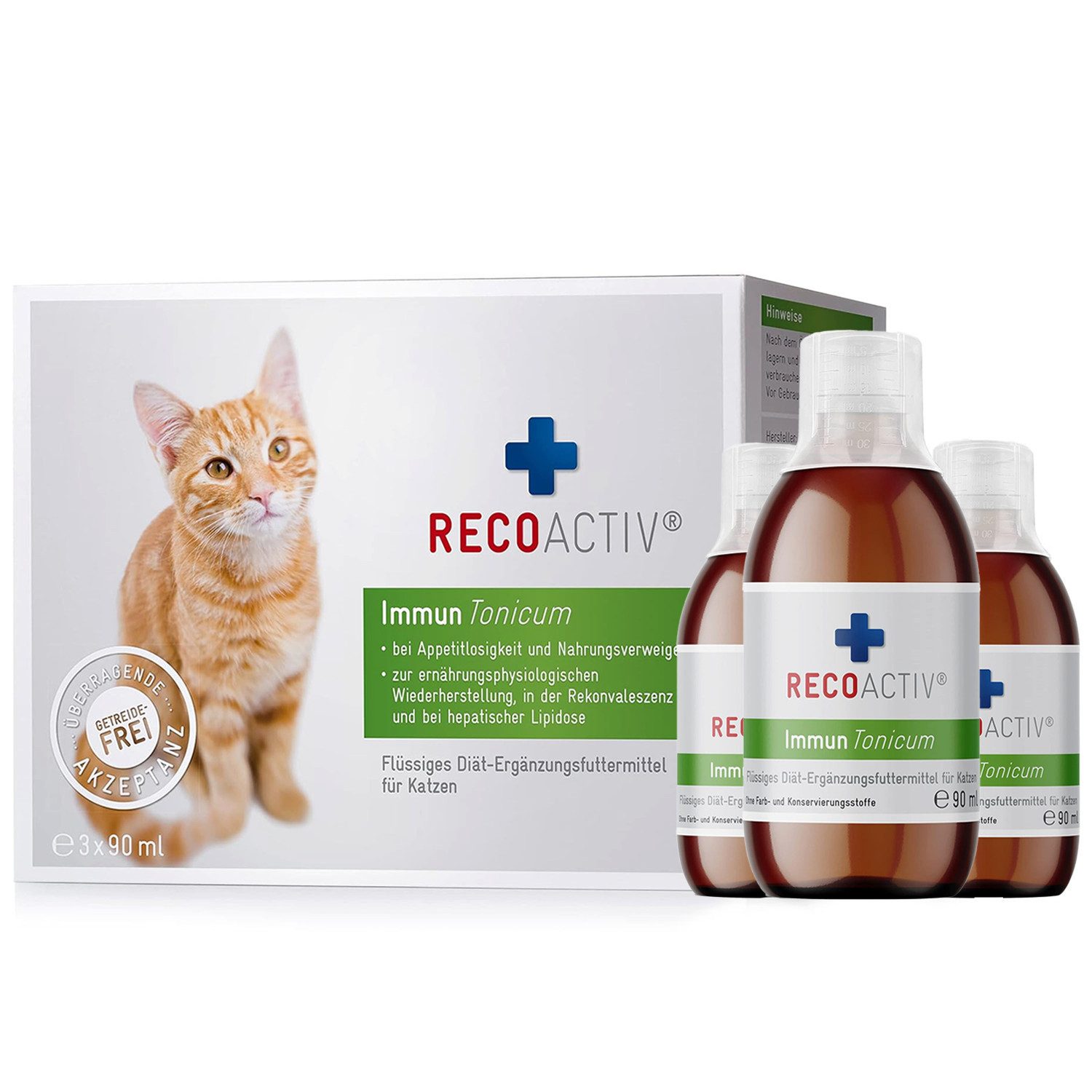 RECOACTIV Immun Tonicum, Ergänzungsfuttermittel für: Katze