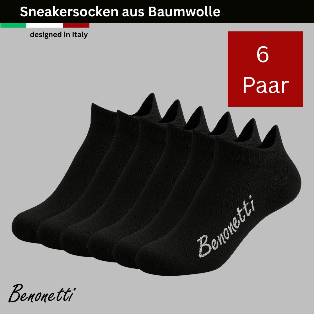 Sneakersocken Kurzsocken - kurze Socken für Herren & Damen mit Fersenschutz