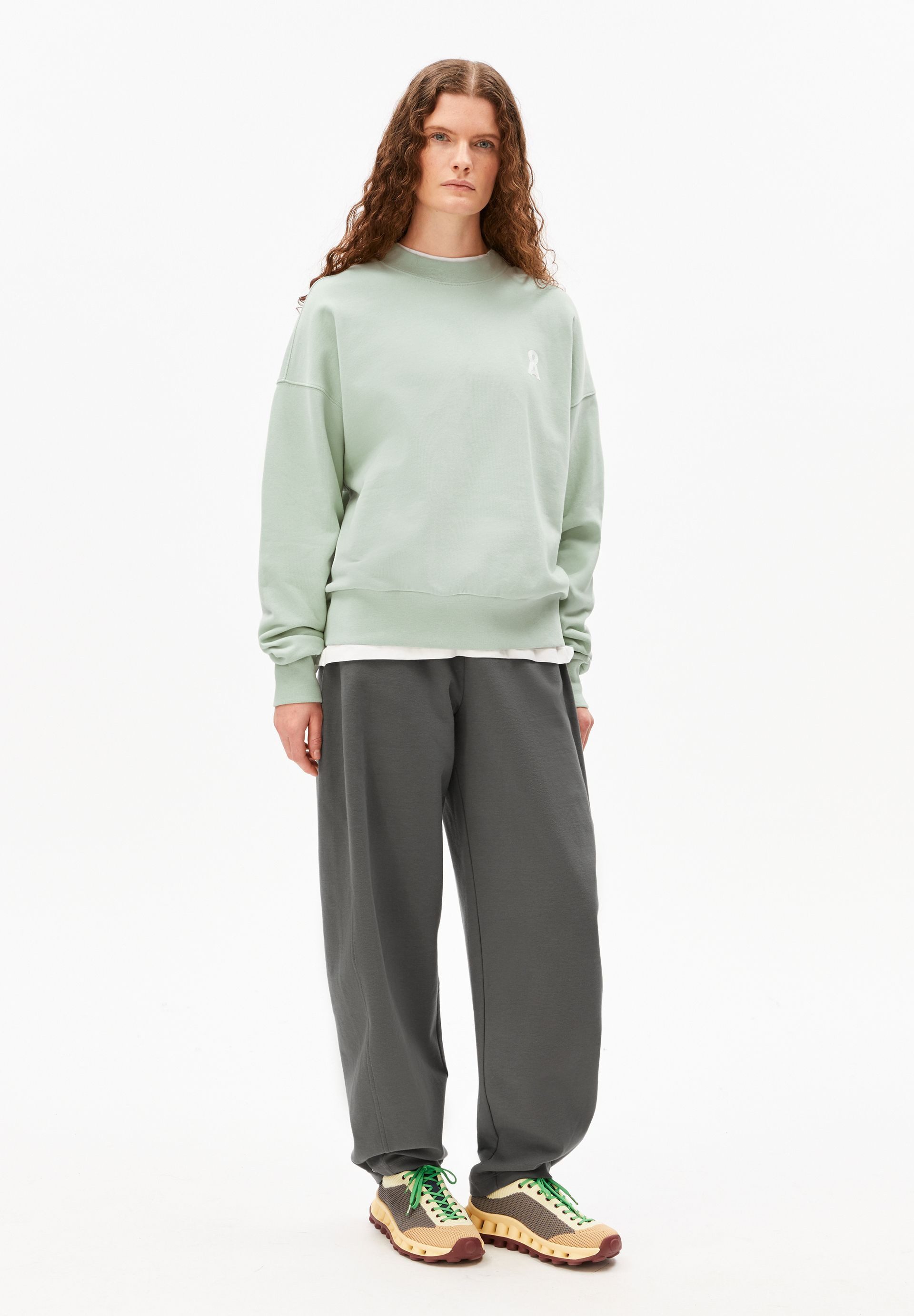 Armedangels Sweatshirt ICONIC Å ALIZAA Sweatshirt aus Bio-Baumwolle Oversized Fit – Bild 2 von 5
