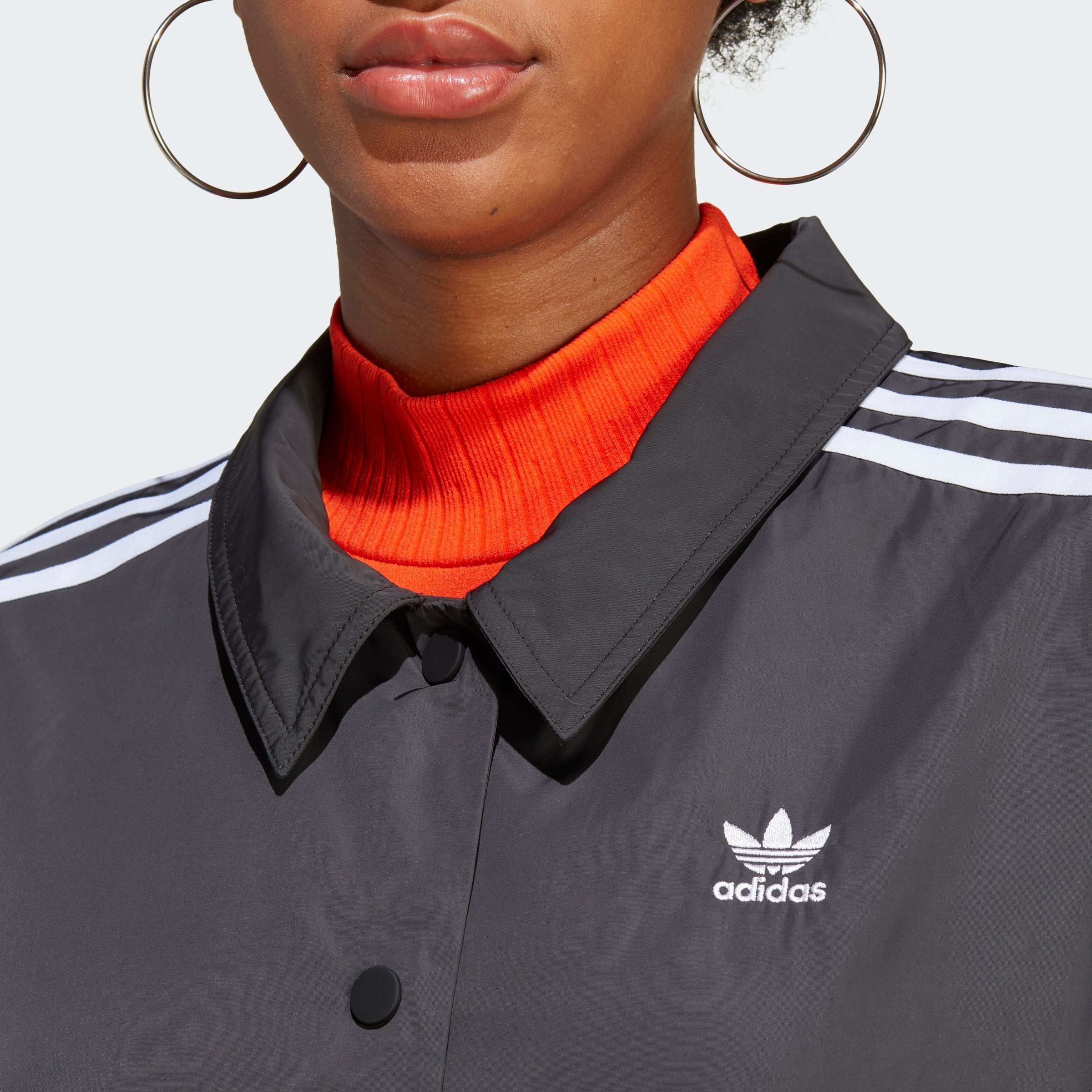 adidas CLASSICS Originals 3STREIFEN Outdoorjacke COACH ADICOLOR Black