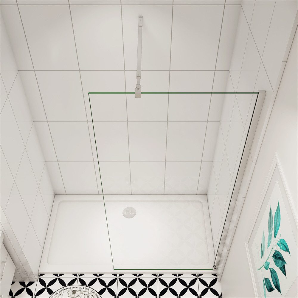 Duschparadies Duschwand 10mm Nano Klarglas ESG günstig online kaufen