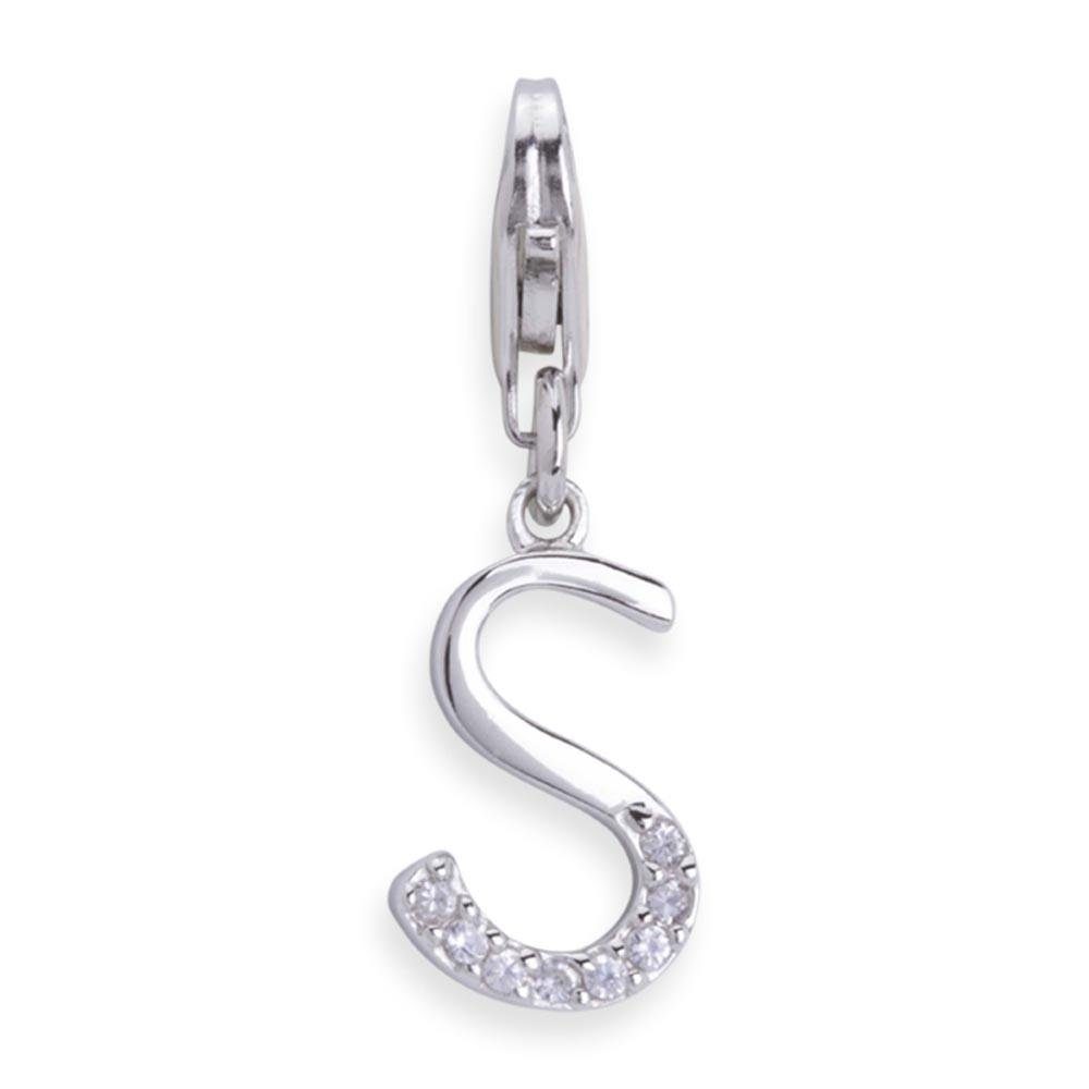 Unique Charm-Einhänger Unique Silber Charm mit Karabiner für Basisarmbänder günstig online kaufen
