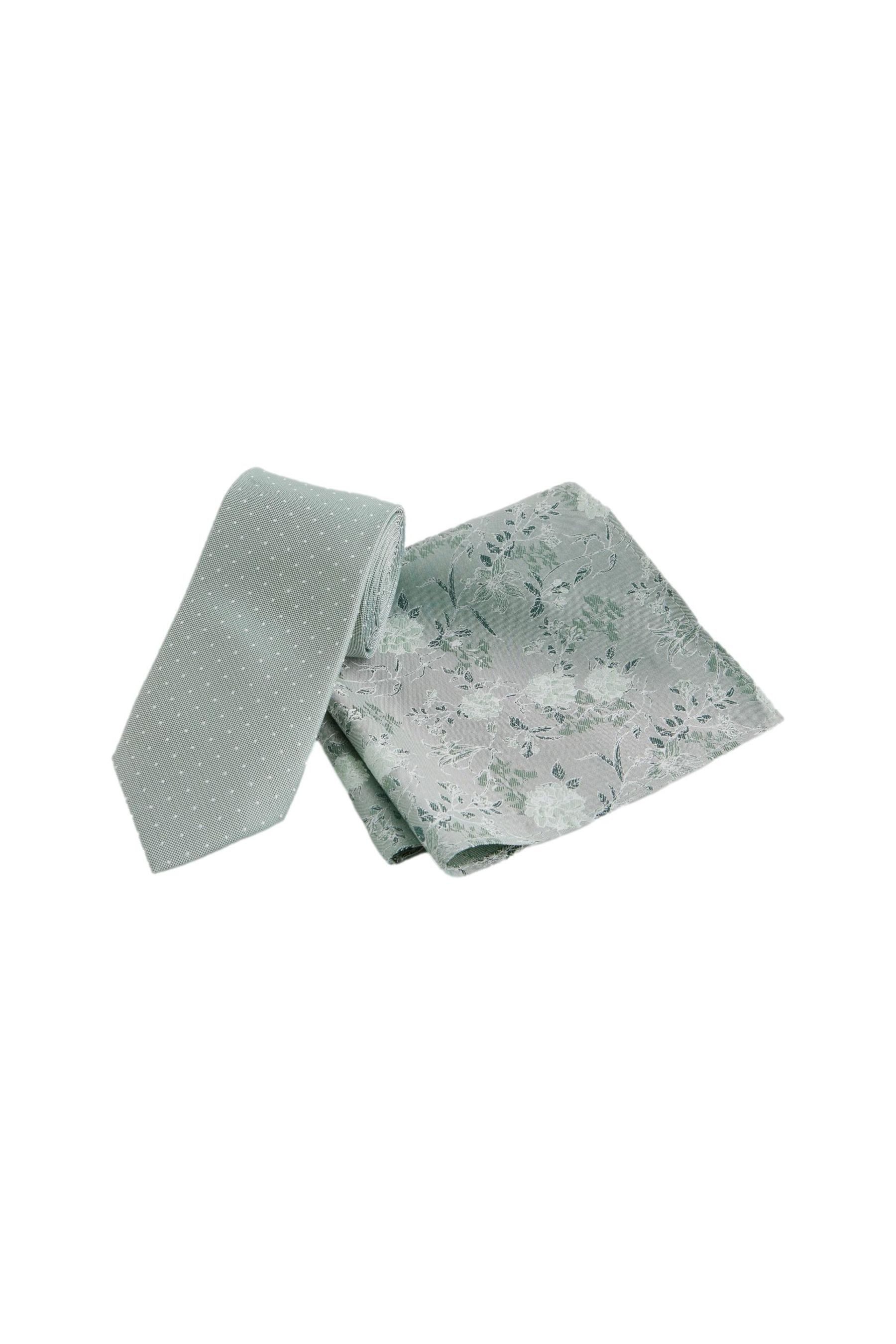 Next Krawatte Set aus Krawatte und Einstecktuch 100 % Seide (2-St) günstig online kaufen