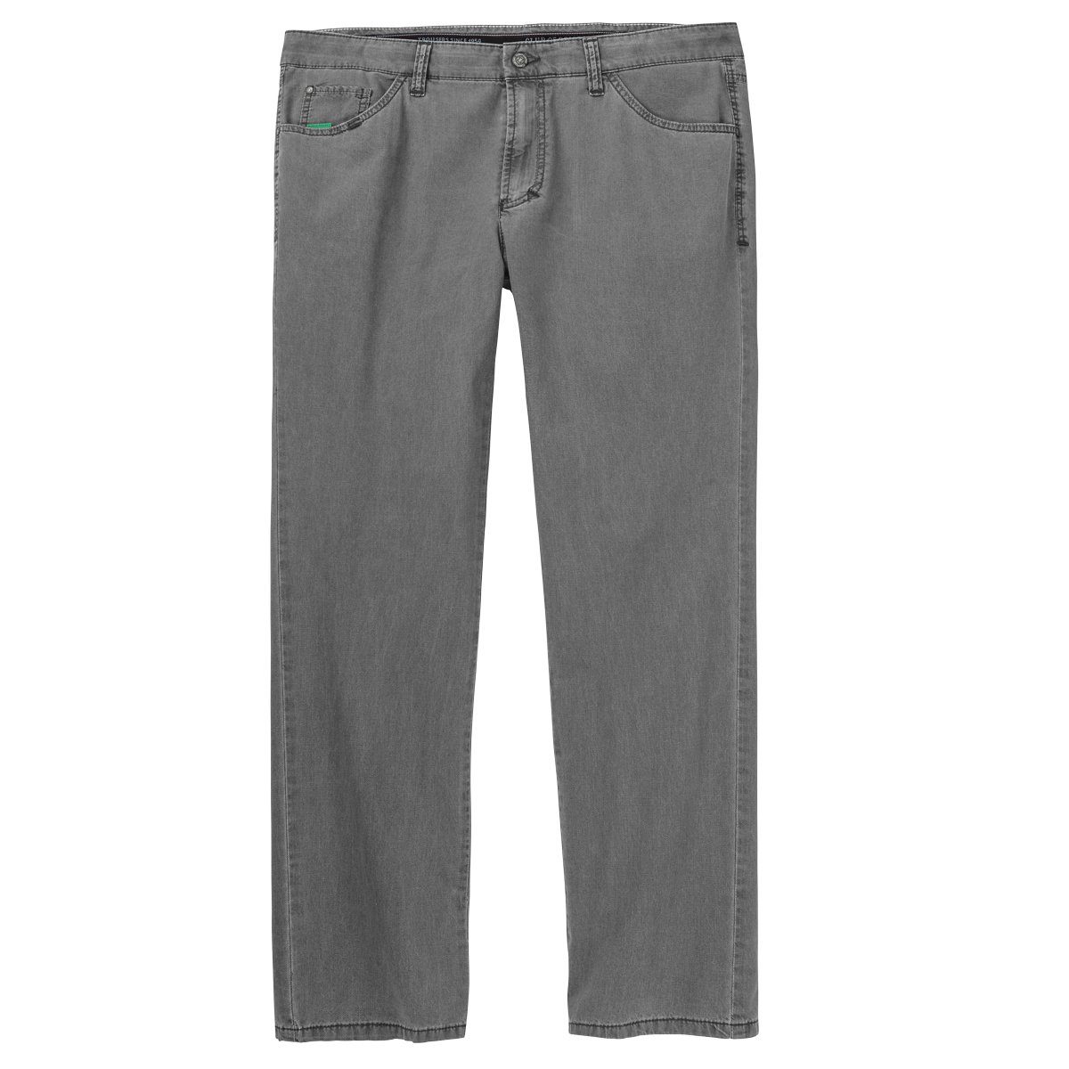 Club of Comfort Stretch-Hose Club of Comfort Struktur Stretchhose grau Übergröße
