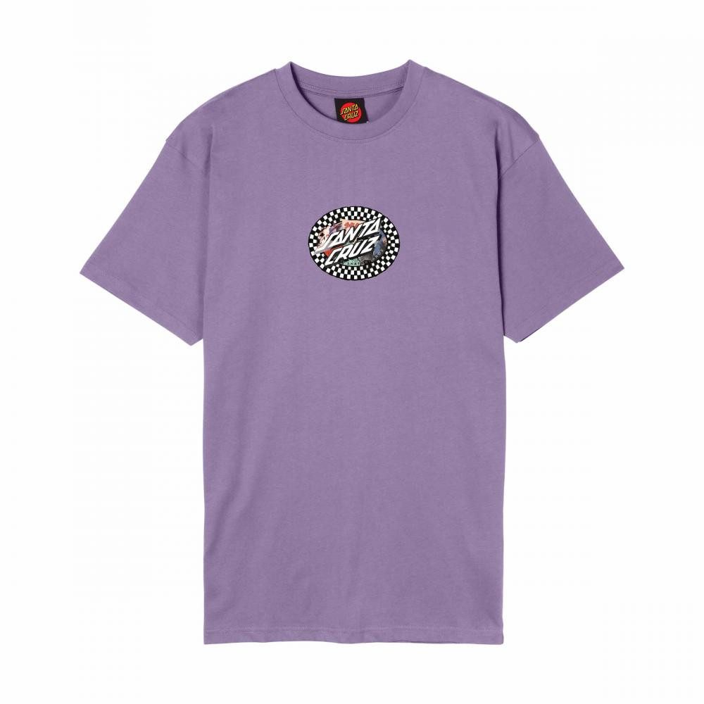 Santa Cruz T-Shirt COLLAGE OVAL DOT T-SHIRT sportlicher Stil, für sportliche Aktivitäten und Freizeit