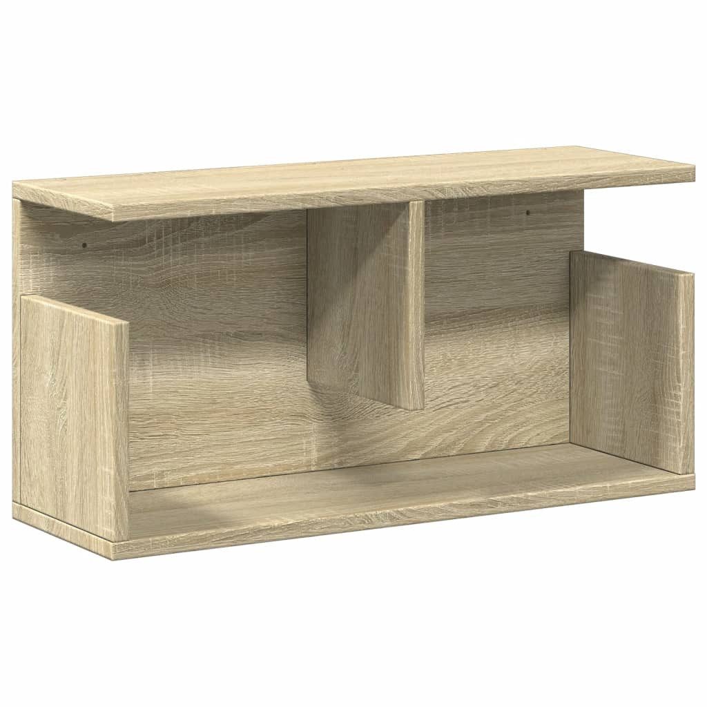 vidaXL Regal Wandschrank 60x20x30 cm Sonoma-Eiche günstig online kaufen