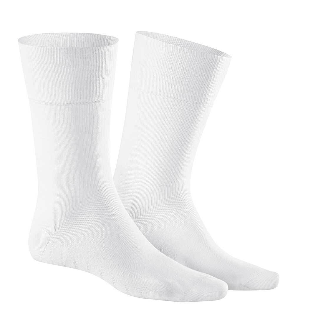 Basicsocken Herren White 0010 Socken FRESH UP feuchtigkeitsregulierend (1-Paar) KUNERT
