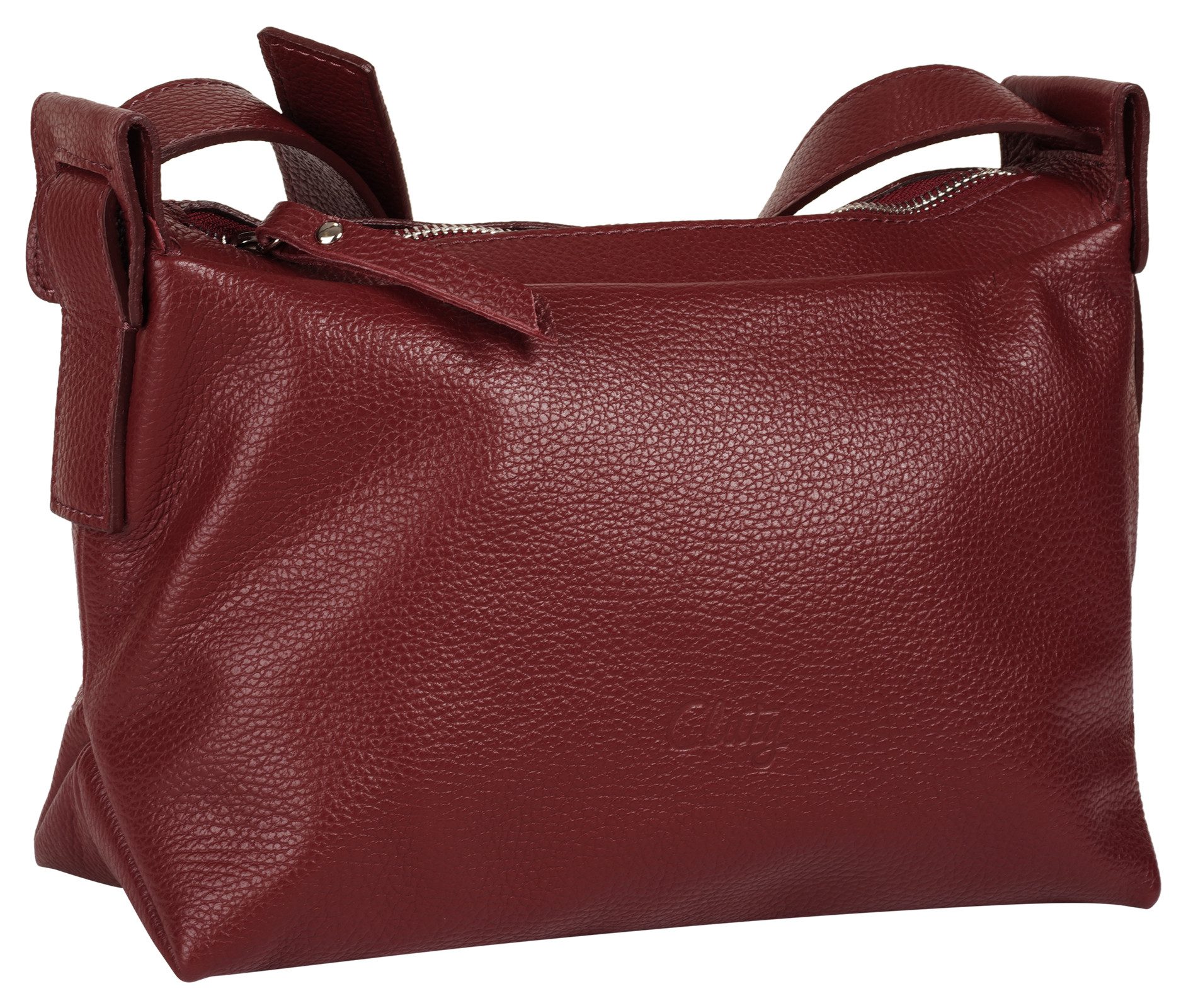Cluty Umhängetasche, echt Leder, Made in Italy günstig online kaufen