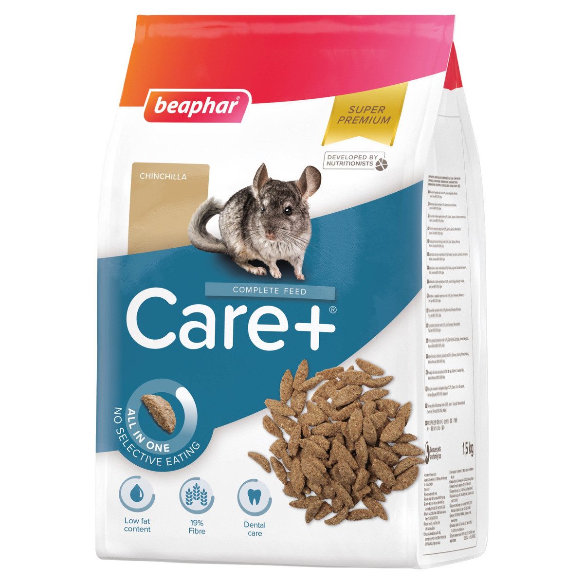 beaphar Care+ Chinchilla 1,5 kg, für: Kleintier
