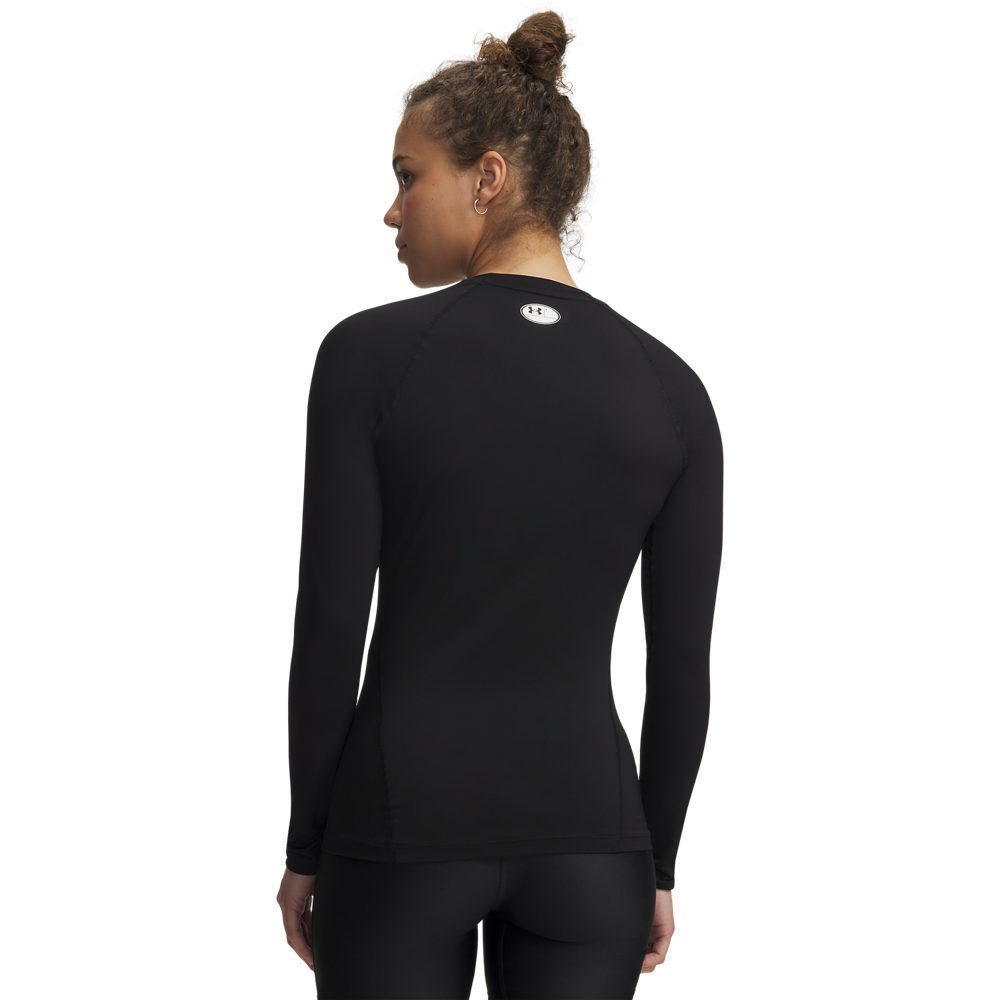 Under Armour® Trainingsshirt UA HG AUTHENTICS COMP LS elastischer Materialmix, schnelltrocknend, atmungsaktiv