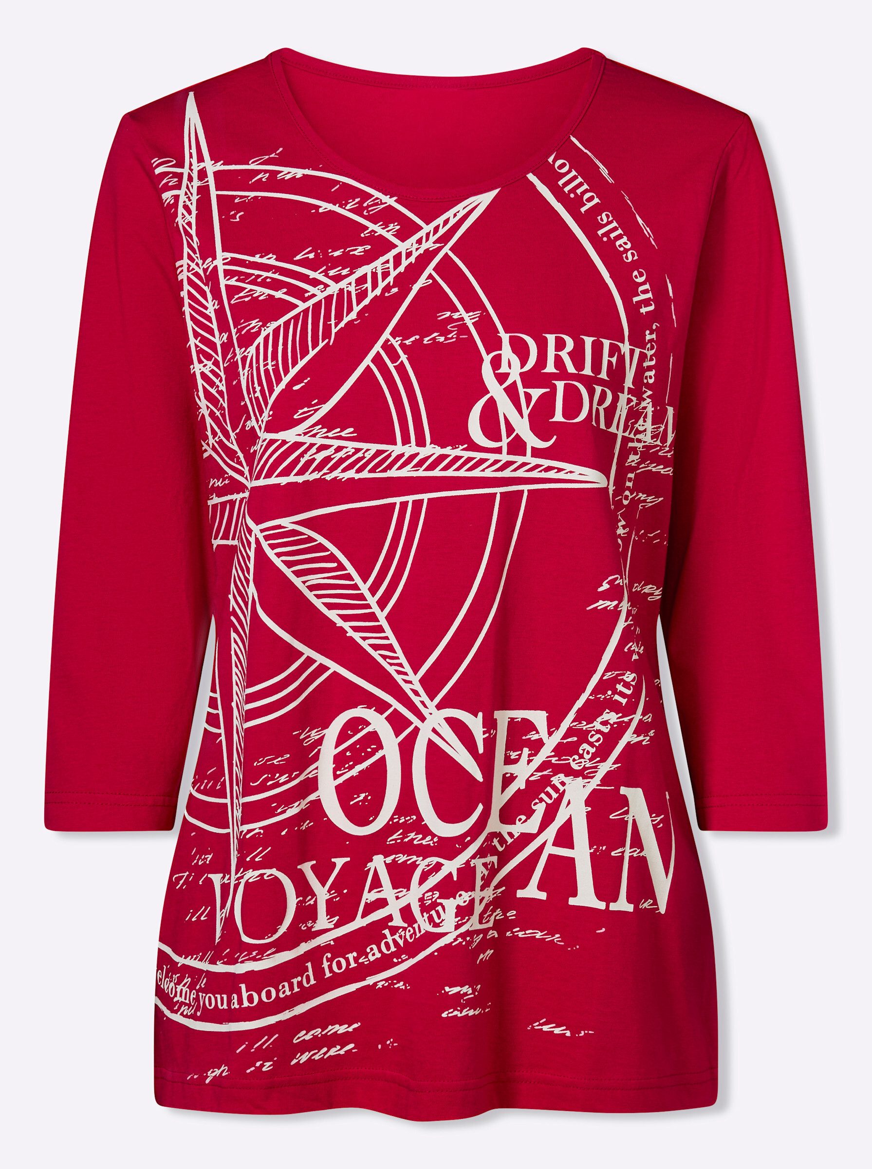 T-Shirt 3/4-Arm-Shirt 3/4-Arm