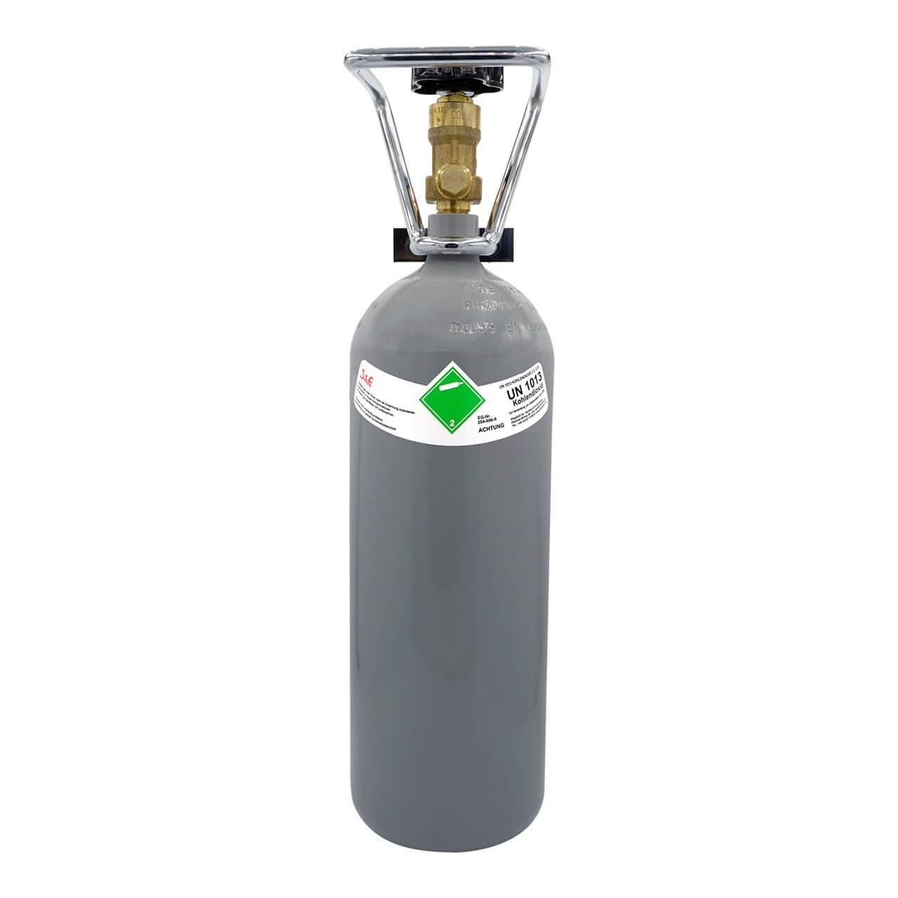 CAGO Wassersprudler Flasche, 2 kg CO2 Gasflasche Kohlensäure Aquaristik Bar  Zapf-Anlage Flasche (34,98 € / 1 Kilogramm)